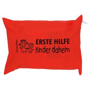 ERSTE HILFE TASCHE Kinder Daheim orange